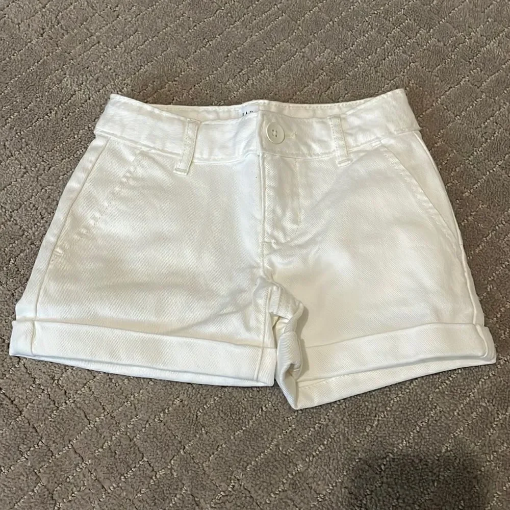 Gap toddler white denim shorts- size 4 - NWOT